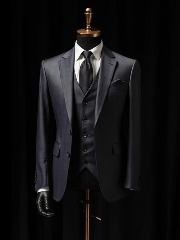 Midnight Navy two Piece Suit